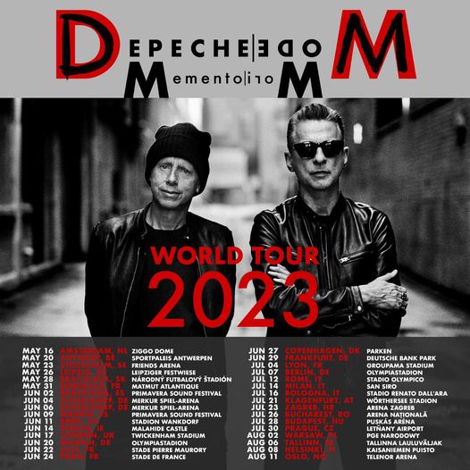 Depeche Mode tornano a Roma 12 luglio allo Stadio Olimpico con Memento