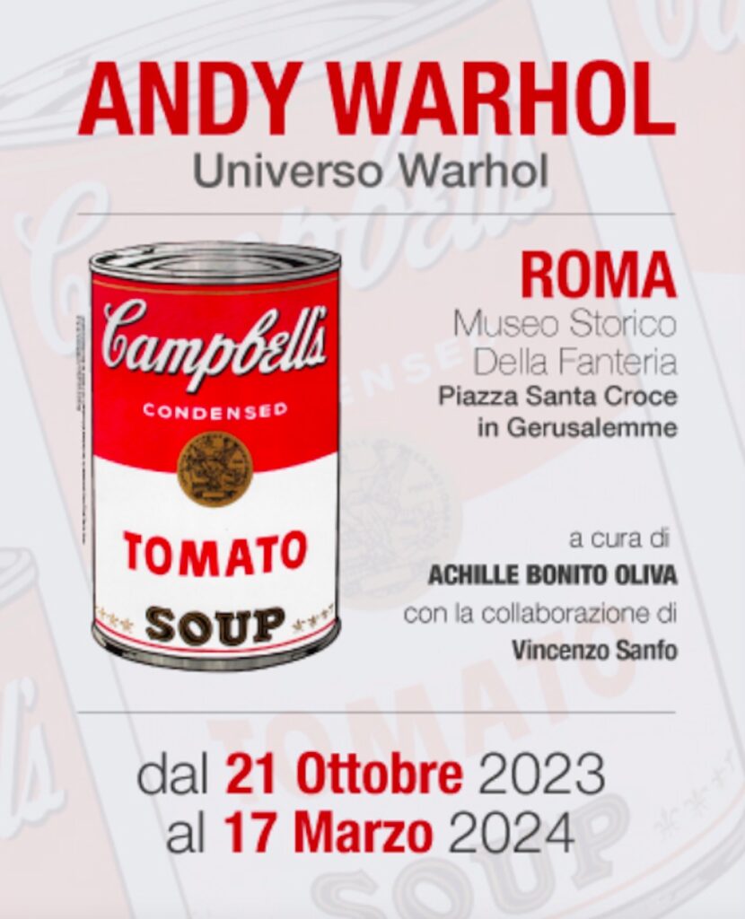 RadioRoma.it | 22Andy Warhol – Universo Warhol22 locandina mostra