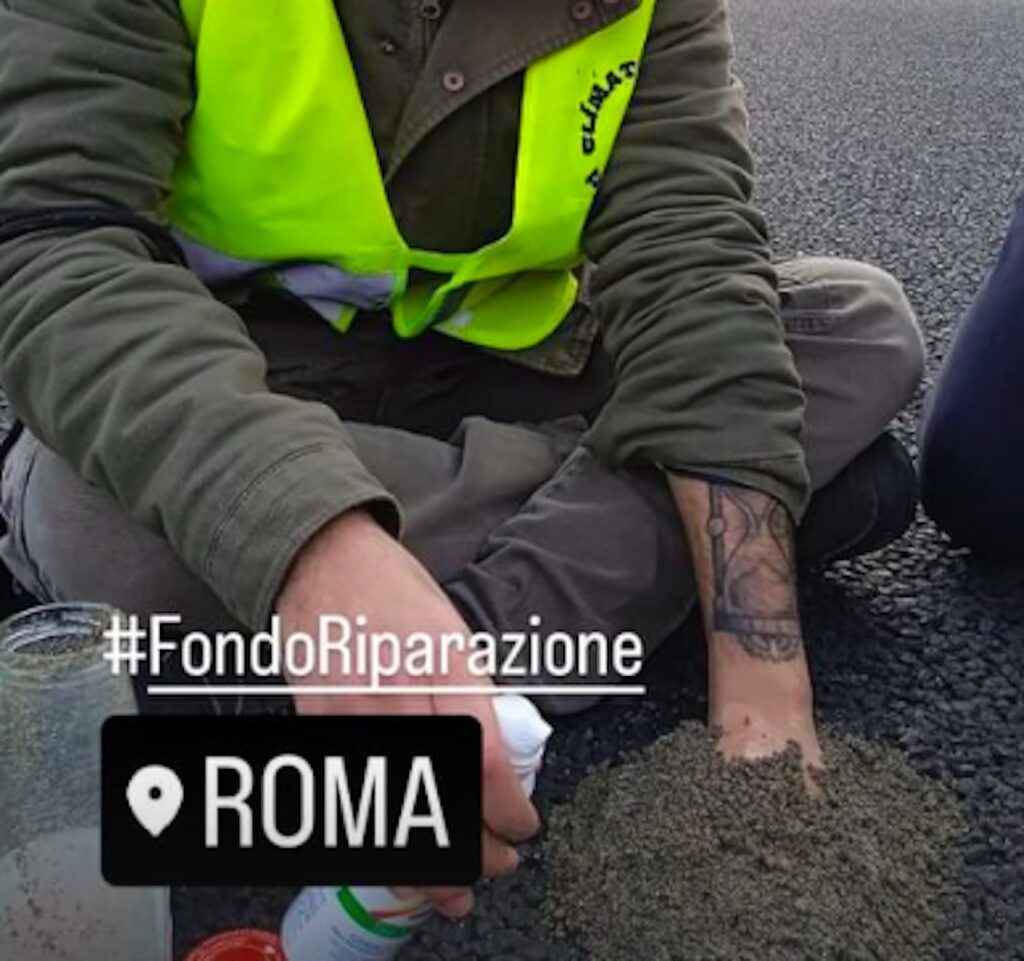 protesta a12 ambientalisti