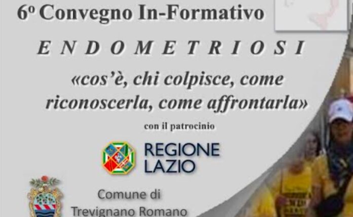 Trevignano Romano, domani 6° convegno sull'endometriosi organizzato dal “Gruppo Sociale Difesa Valori e Diritti 4.0“