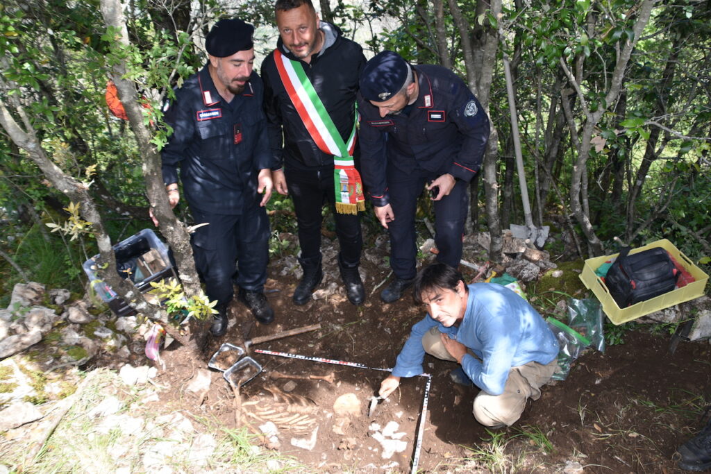 frosinone scoperto scheletro militare tedesco seconda guerra mondiale