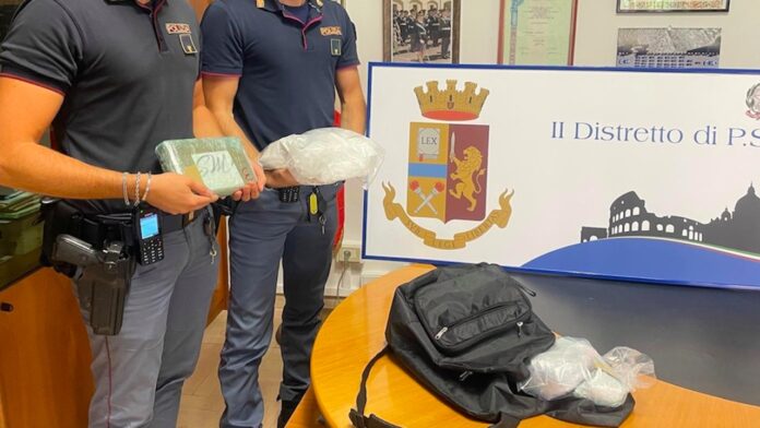 Dal litorale pontino a Roma con 5 kg di cocaina: presi 2 corrieri