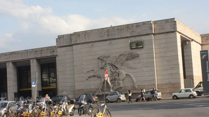 stazione roma ostiense giubileo esercitazione