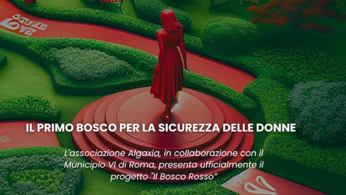 A Roma un Bosco Rosso per le donne: ambiente protetto dal primo all'ultimo appuntamento